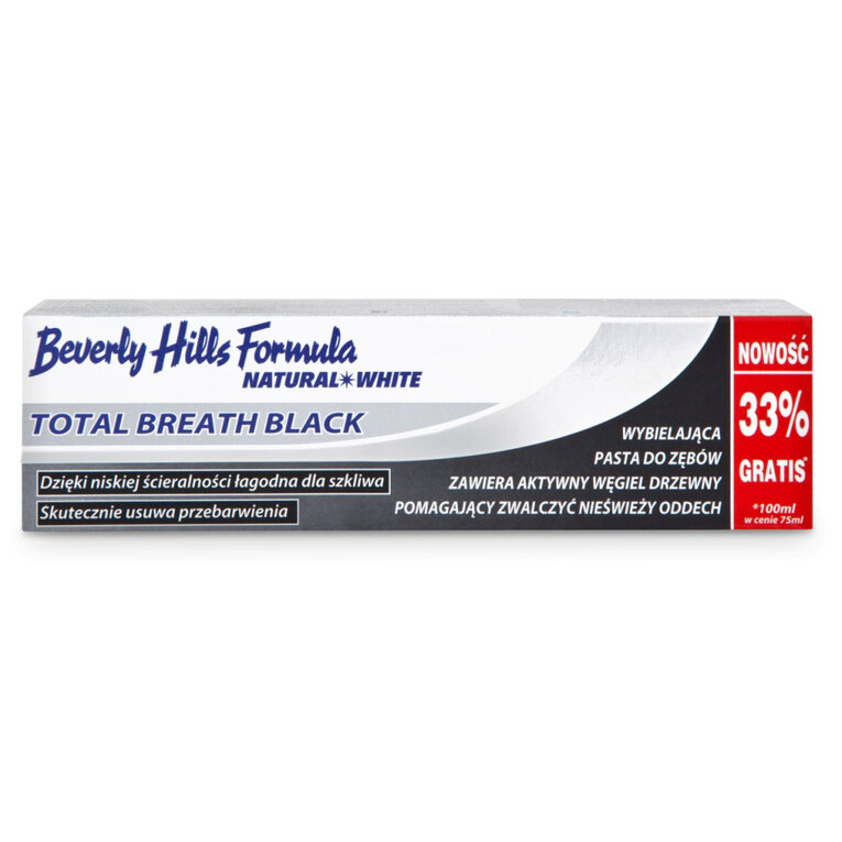 Beverly Hills Formula NATURAL WHITE Total breath black