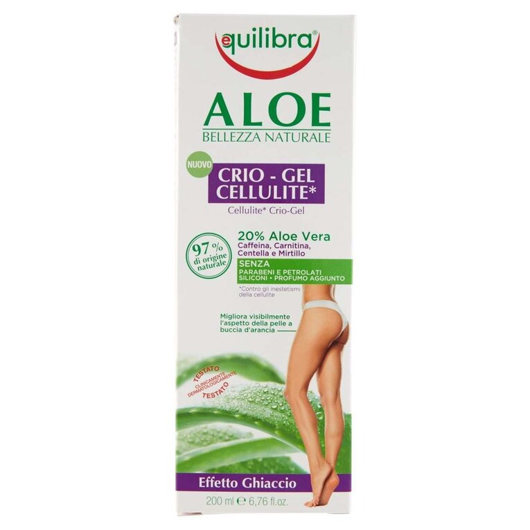 Equilibra ALOE VERA CRIO - Gél proti celulitíde