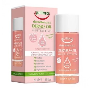 Equilibra Dermatologic Rastlinný olej na strie, jazvy a suchú pokožku 50 ml