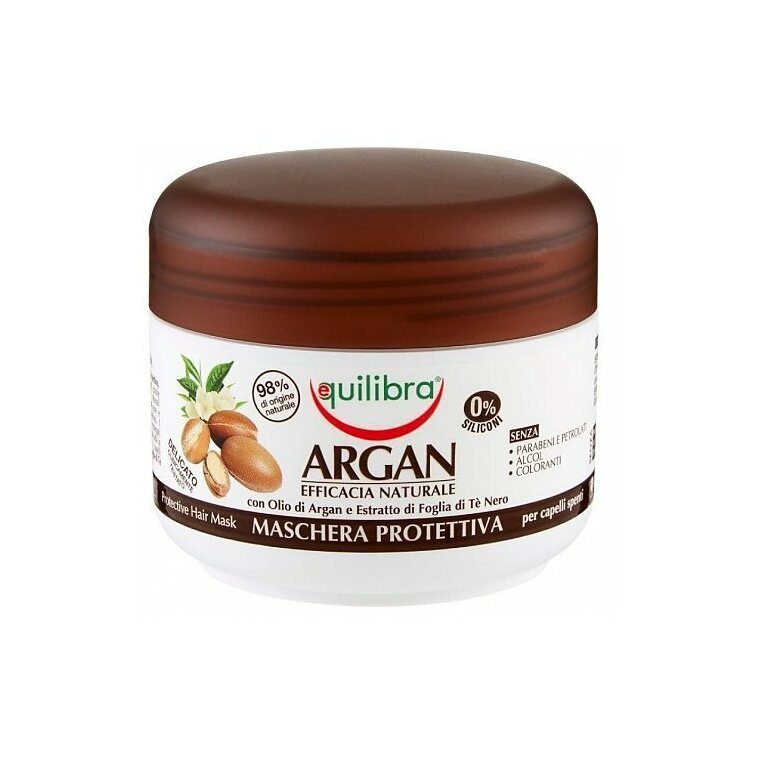 Equilibra Vlasová maska s argánovým olejom 200 ml